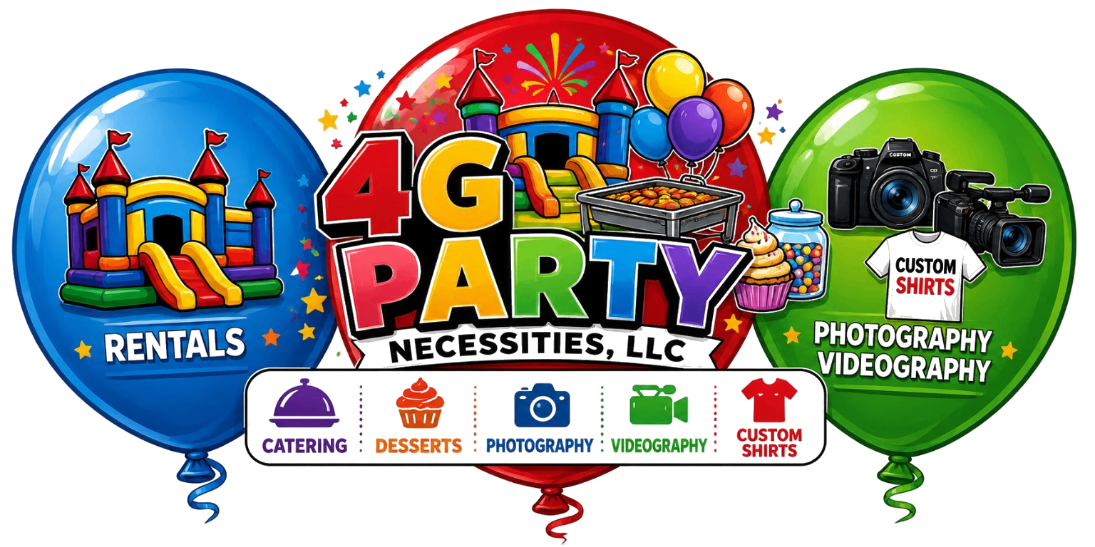 4G Party Necessities — Bounce House Rentals & Party Packages in Lake Charles, LA